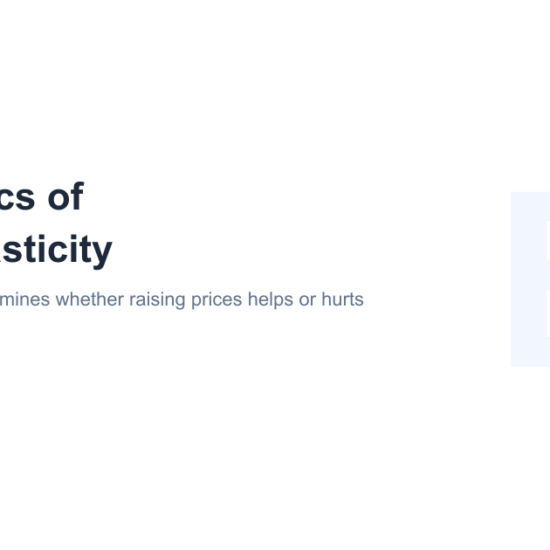Pricing Elasticity Mathematics Featured Image