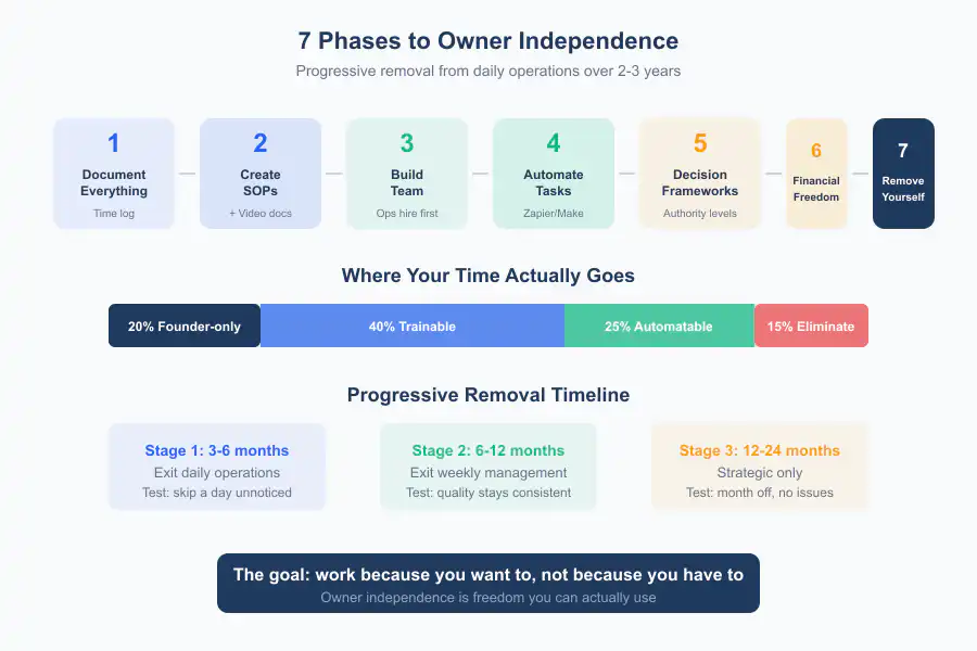 Build a Business That Runs Without You - Infographic 1