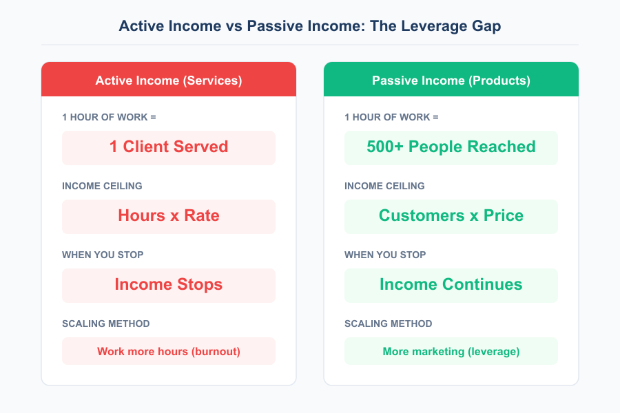 Passive Income from Active Skills - Infographic 1