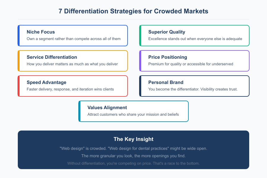 Business in Saturated Market - Infographic 1